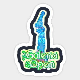 Galena Open Sticker